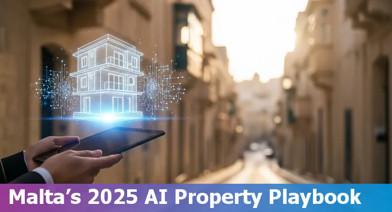 AI in Malta real estate 2025 — virtual staging, AVMs and MDIA oversight in Malta