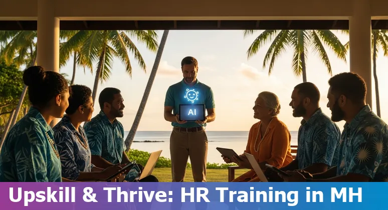 HR team in the Marshall Islands discussing safe AI adoption and upskilling, 2025