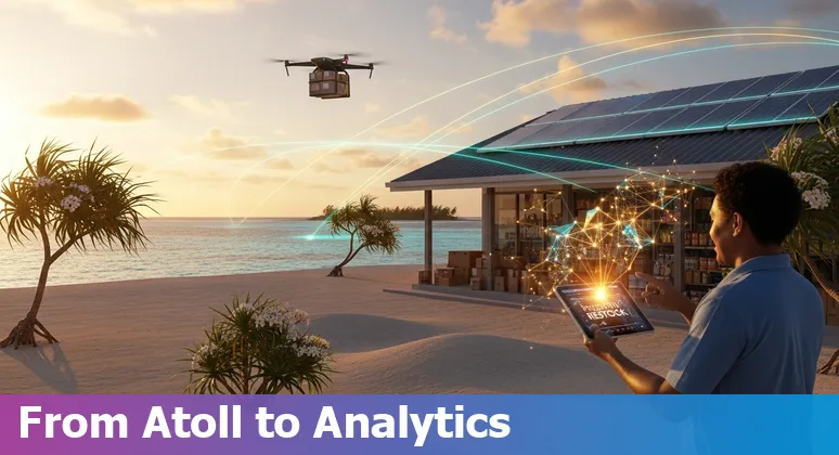 Marshall Islands retail team using AI for inventory, marketing and checkout efficiency
