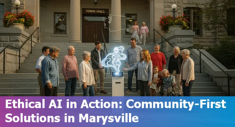 City hall staff using AI tools to process permits in Marysville, Washington in 2025