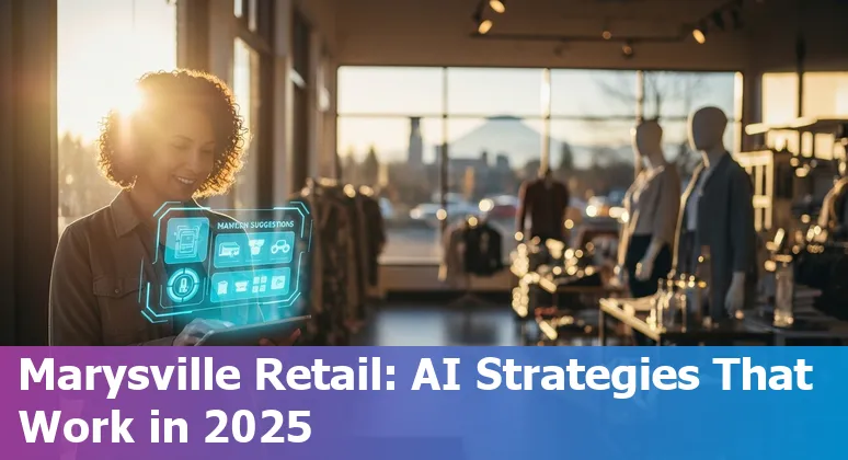 Retail AI roadmap in Marysville, Washington, US: personalization, forecasting, and loss-prevention examples