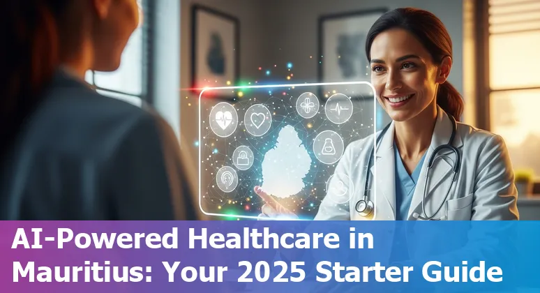 Healthcare AI roadmap in Mauritius 2025 showing strategy, use cases, data governance and training in Mauritius