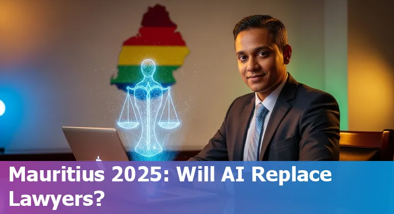 Mauritius legal professionals using AI tools on laptops in 2025