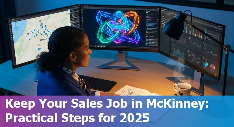 Sales team using AI tools in McKinney, Texas office — will AI replace sales jobs in McKinney, Texas?