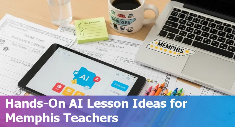 Educators in Memphis, Tennessee using AI tools in a classroom in 2025