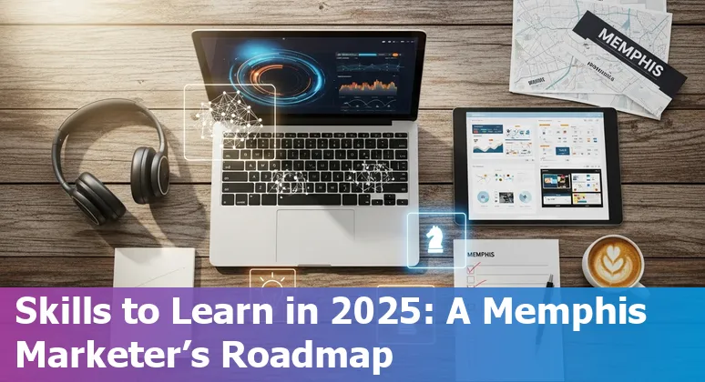 Memphis, Tennessee marketer using AI tools on laptop—2025 guide for Memphis, TN