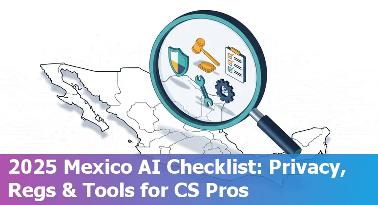 Customer service agents using AI chatbots in Mexico, 2025