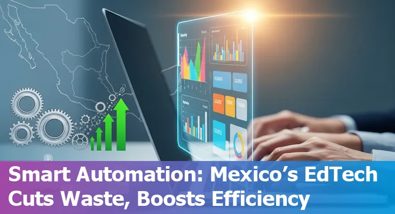 Education company team using AI tools in Mexico to speed course creation and reduce costs
