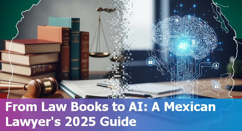 Legal professional using AI tools in an office in Mexico — 2025 guide for lawyers in Mexico