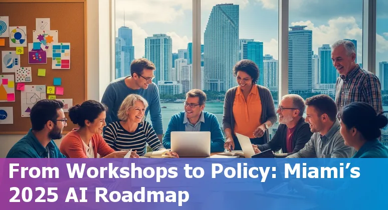 Educators using AI tools in a Miami, Florida classroom in 2025 — Google Gemini, Copilot, and local policy guides.