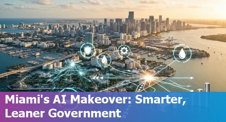 City of Miami, Florida government employees using AI tools to improve services and cut costs image
