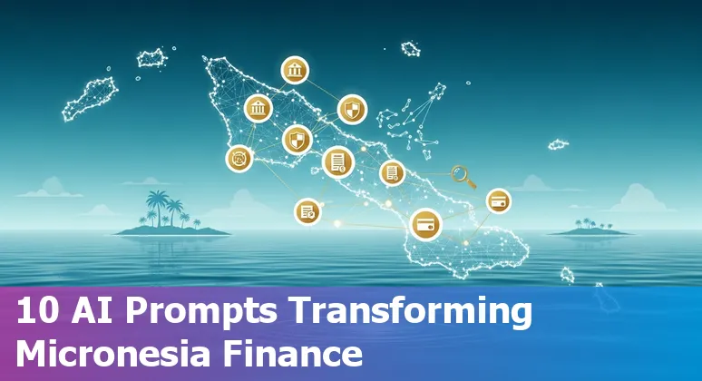 Micronesia financial services team reviewing AI-driven treasury, AML and fraud dashboards