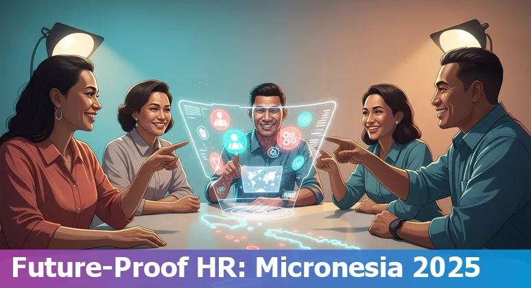 HR team planning AI adoption for HR tasks in Micronesia, FM — automation, governance and upskilling for 2025