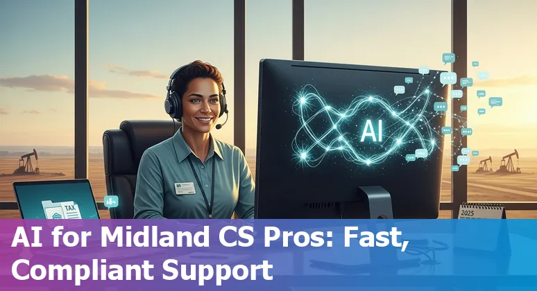 Customer service agent using AI tools in Midland, TX — 2025 guide for chatbots, AvaTax, and bilingual support