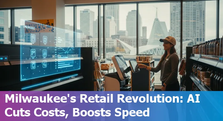 Milwaukee, WI retail store using AI: chatbots, smart shelves, and analytics helping cut costs and improve efficiency in Wisconsin