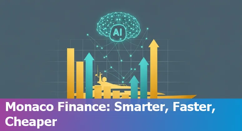 Financial services team using AI tools in Monaco, MC - risk, trading and office automation
