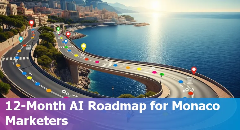 Monaco marketer using AI tools on a laptop—guidance for marketing jobs in Monaco in 2025