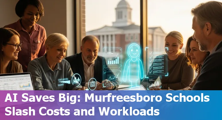 Murfreesboro, Tennessee education team using AI tools to reduce costs and improve efficiency