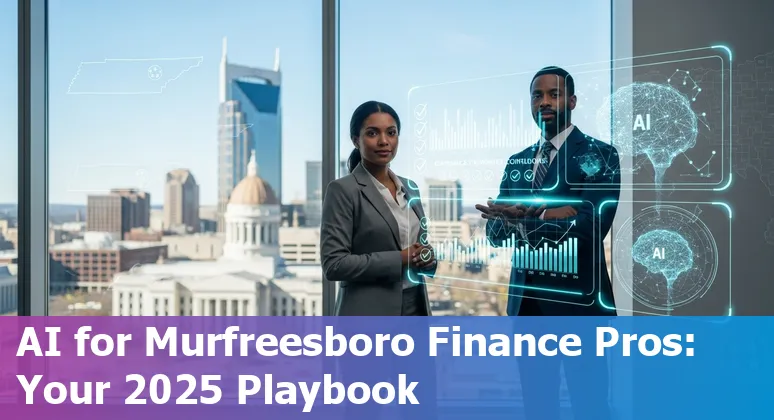 Finance professional using AI dashboard in Murfreesboro, Tennessee — 2025 guide
