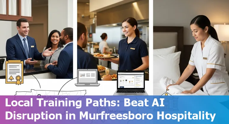 Murfreesboro hotel front desk and restaurant staff learning digital skills amid AI automation