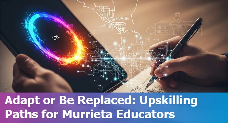 Educators in Murrieta learning data skills and instructional technology to adapt to AI-driven job changes.
