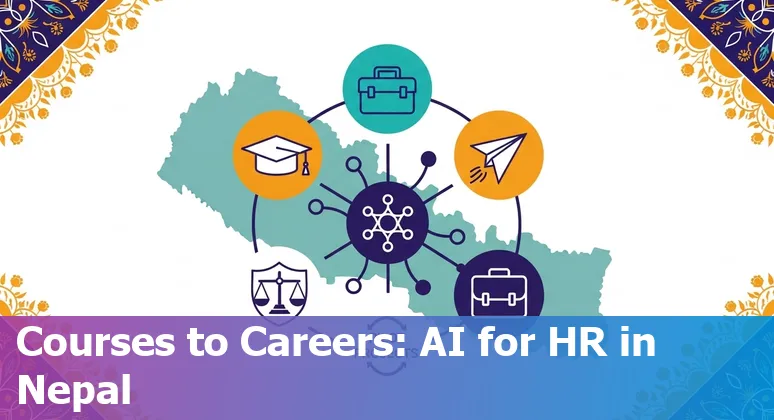 HR professional using AI dashboard in Nepal office, 2025