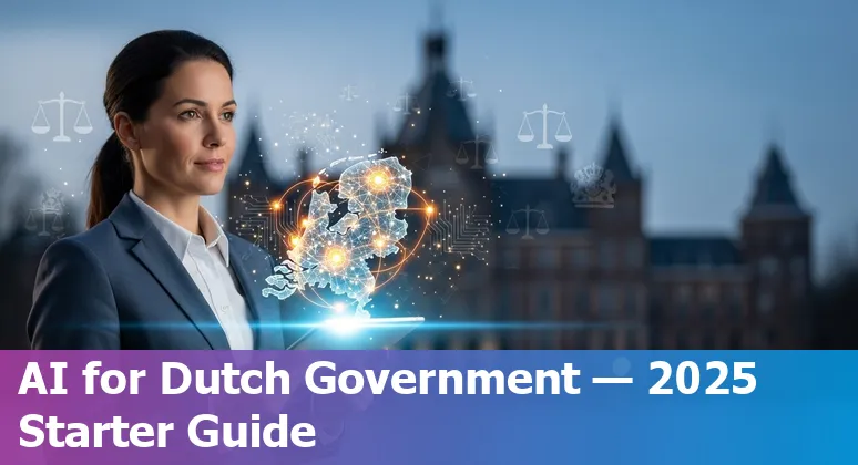 Illustration of AI governance and public-sector use in the Netherlands in 2025