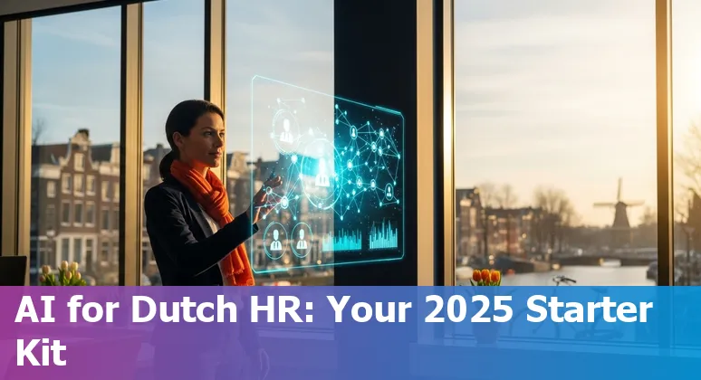 HR professional using AI tools in the Netherlands office, 2025