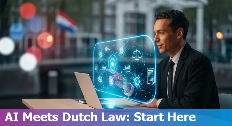 Legal professional using AI tools in the Netherlands in 2025, focusing on compliance and regulations in the Netherlands