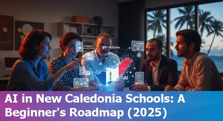 Education professionals using AI tools in a New Caledonia classroom, 2025