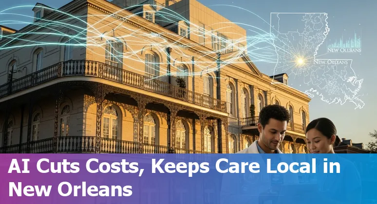 New Orleans healthcare team using AI-driven scheduling and analytics to improve efficiency in Louisiana, US