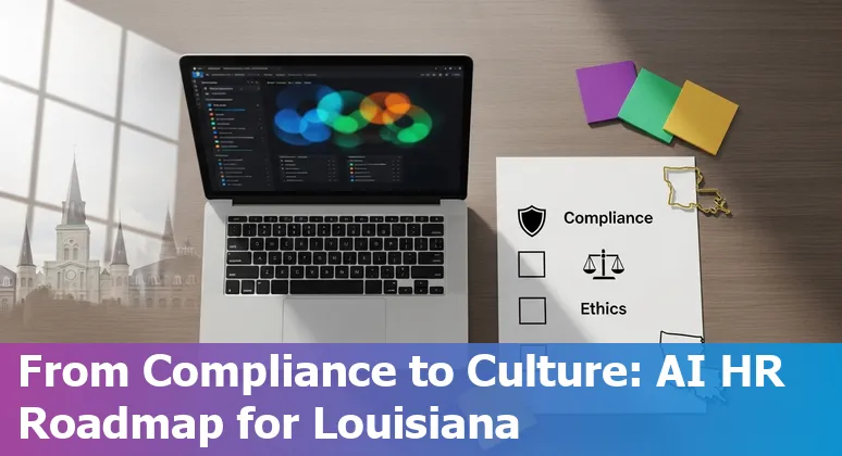 HR professional using AI tools at a conference in New Orleans, Louisiana in 2025