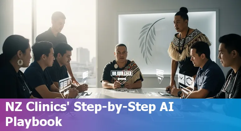 Healthcare AI in New Zealand 2025: clinicians using AI tools and patient data securely in New Zealand