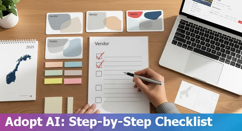 Customer service team using AI tools in Norway, 2025 — compliance and vendor checklist