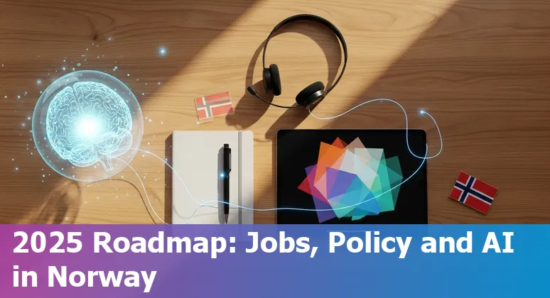 Customer service agents and AI tools collaborating in a Norway contact centre, 2025