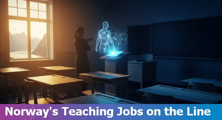 Norwegian school staff using AI tools to redesign workflows and learning materials
