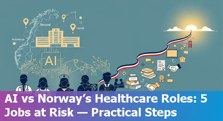 Norwegian healthcare team reviewing AI-annotated CT images and remote monitoring devices