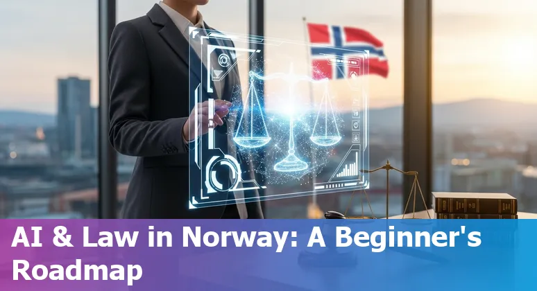 Legal professional using AI tools and regulatory guides in Norway in 2025 — compliance, tools, and careers in Norway.