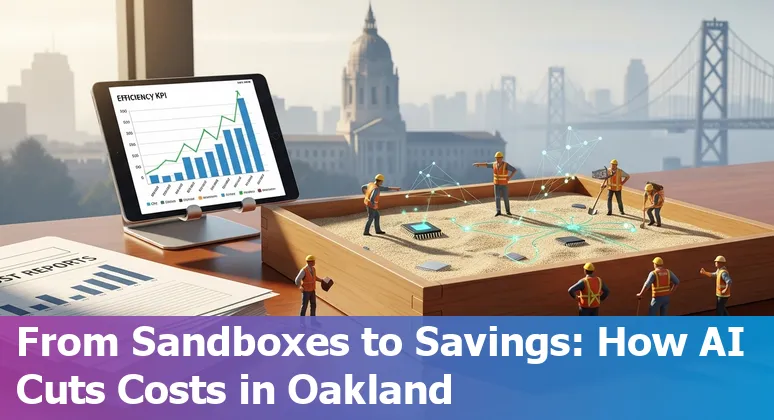 Oakland, California government staff using AI tools to improve efficiency and cut costs