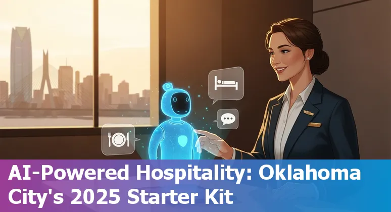 Hotel front desk using AI-powered virtual assistant in Oklahoma City, Oklahoma in 2025