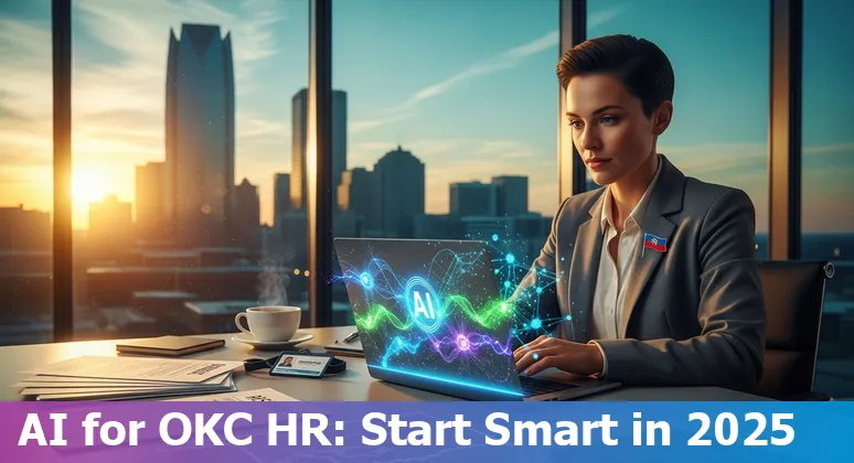 HR professional using AI tools in Oklahoma City, Oklahoma, US — Google AI Essentials and HR platforms in 2025