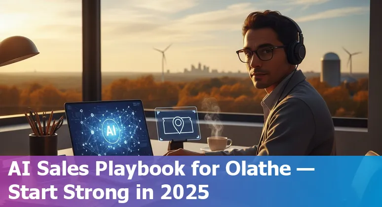 Sales professional using AI tools in Olathe, Kansas — 2025 guide image