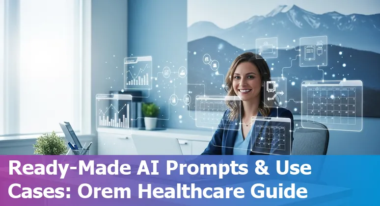 Healthcare AI in Orem: clinicians using AI tools like Dax Copilot, Butterfly IQ, and Storyline AI for documentation, imaging, and patient engagement