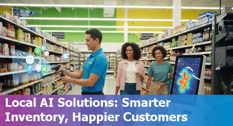 Orlando, Florida retail store using AI dashboards and robots to cut costs and improve efficiency