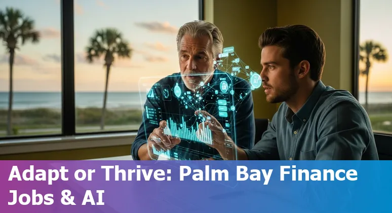 Finance professional using AI tools in Palm Bay, Florida office in 2025