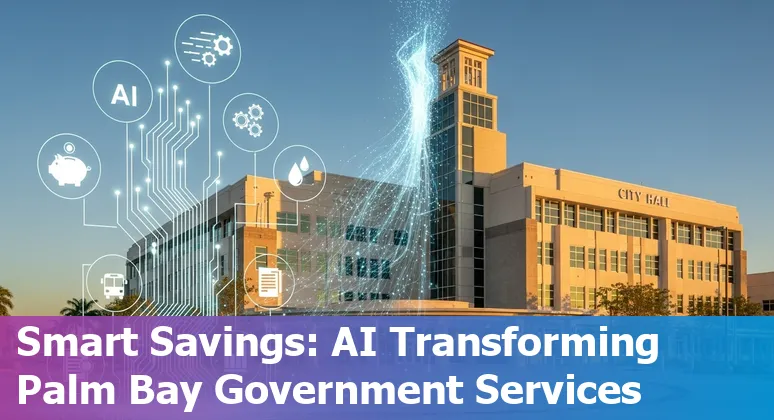 Palm Bay, Florida government team using AI chatbot to improve efficiency and cut costs on the Space Coast, Florida.