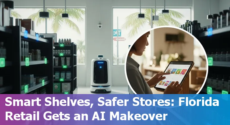 Retail AI solutions in Palm Bay, Florida: chatbots, inventory forecasting, and computer vision improving efficiency and cutting costs in Florida, US.