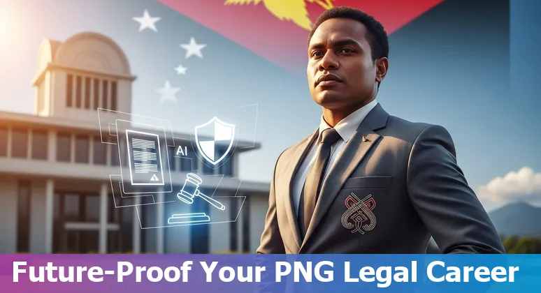 Lawyers in Papua New Guinea discussing AI tools and governance in a 2025 law firm meeting