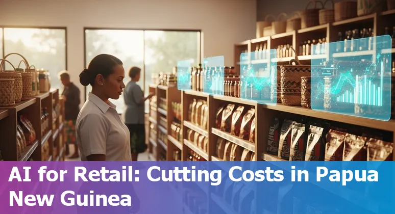 Retail store with AI analytics dashboard helping retailers in Papua New Guinea improve efficiency in Papua New Guinea