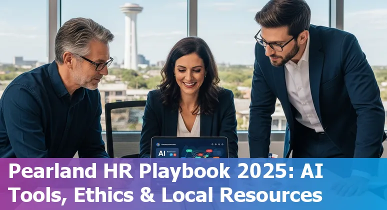 HR professional using AI tools for hiring and onboarding in Pearland, Texas in 2025